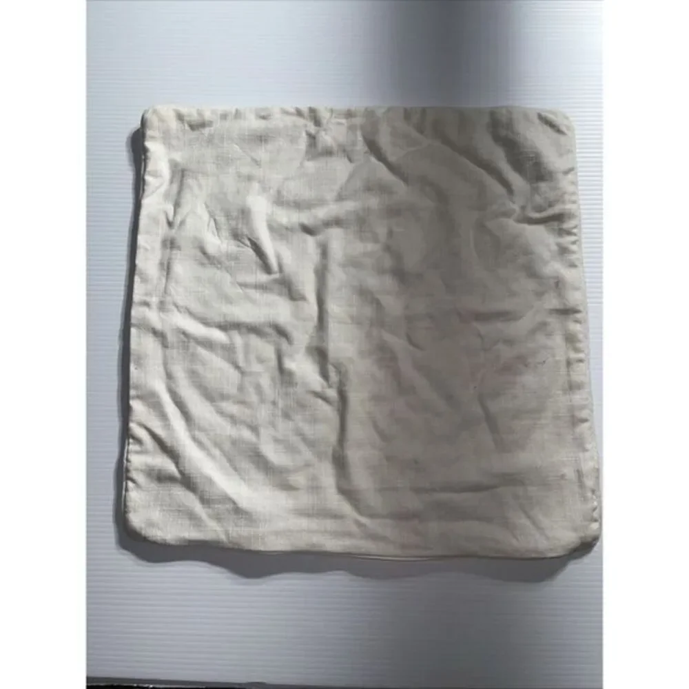 Z Gallerie Cream/Ivory Beaded Embroidery For‎ Throw Pillow 18